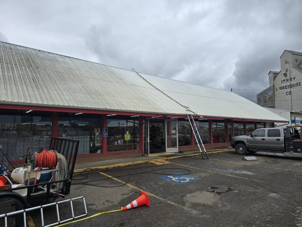 Metal Roof Cleaning Rickreal Oregon