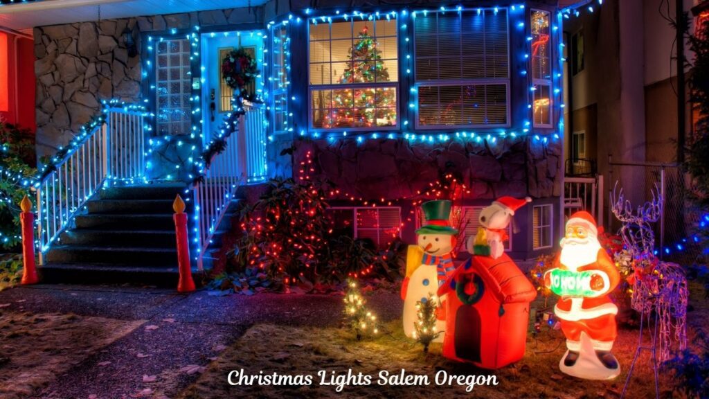 Christmas Lights Salem Oregon