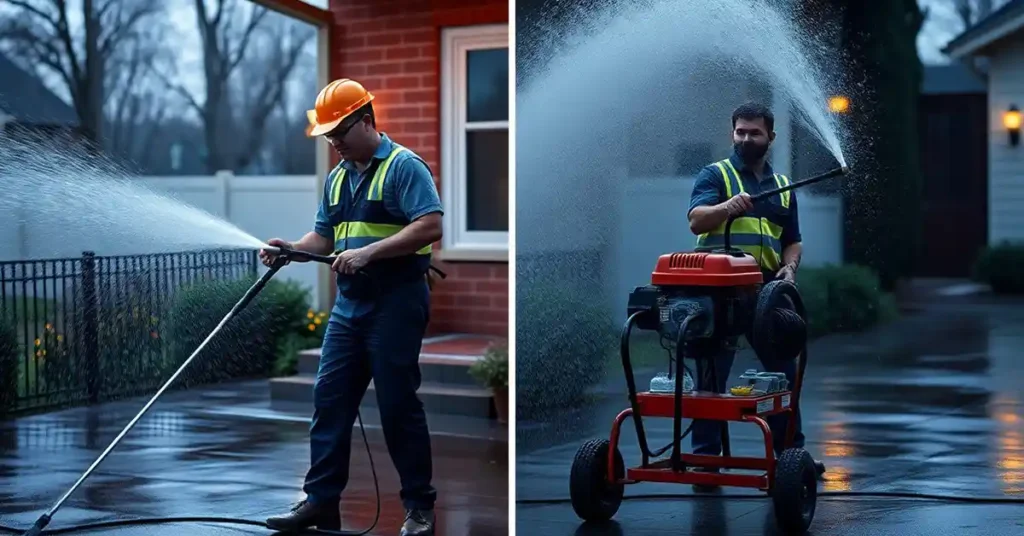 Difference Between Power Washing and Pressure Washing